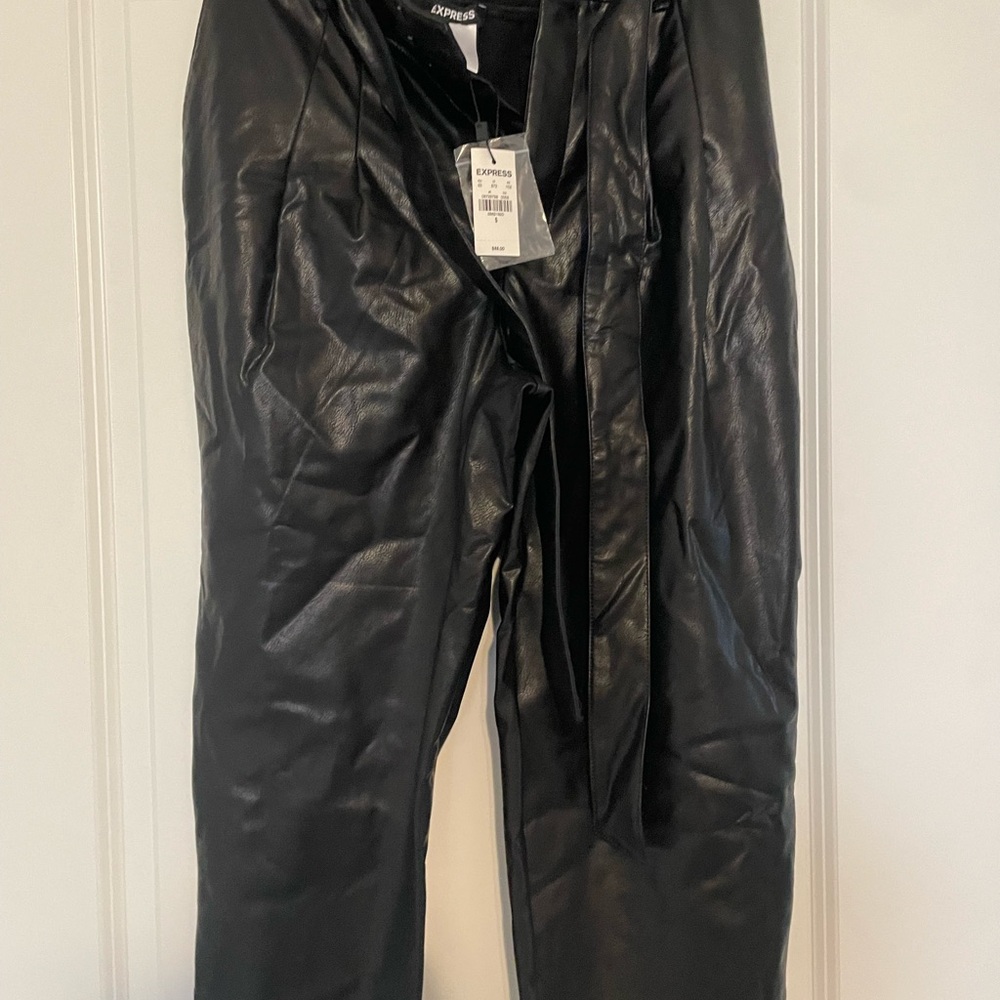 Express Black Ankle Pants